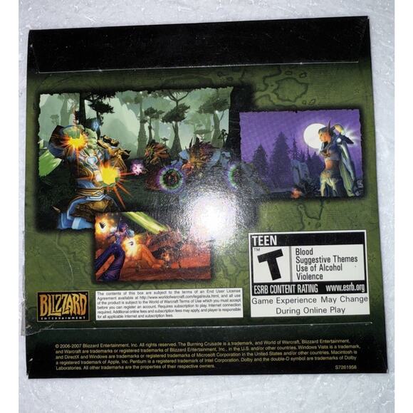 World of Warcraft Game With 2 Expansions Sets Lich King And Burning Crusades - Picture 7 of 11
